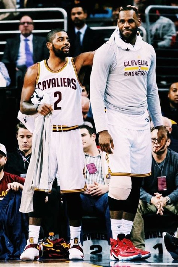 Are kyrie and lebron friends?