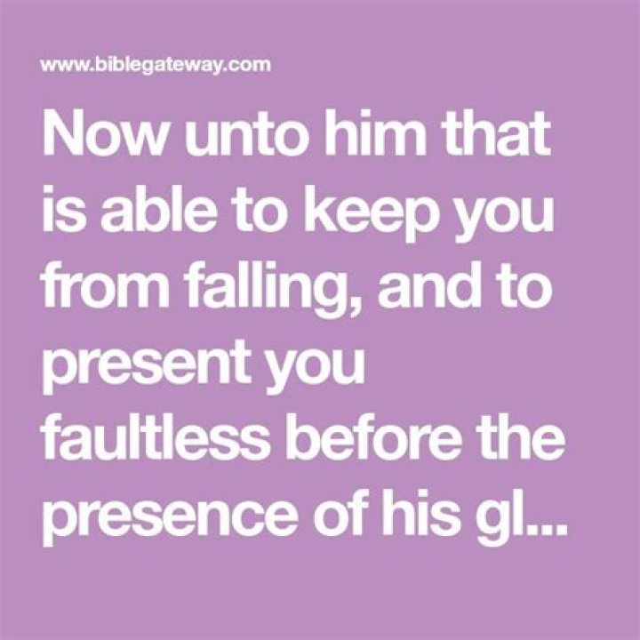 Are you faultless meaning?