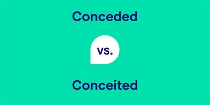 At does concede mean?