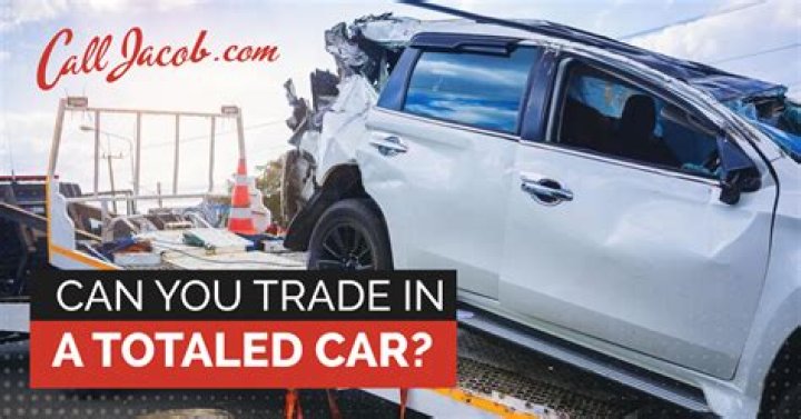 Can you trade in a vehicle with damage?