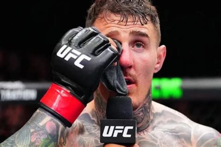 Did bisping fight with one eye?
