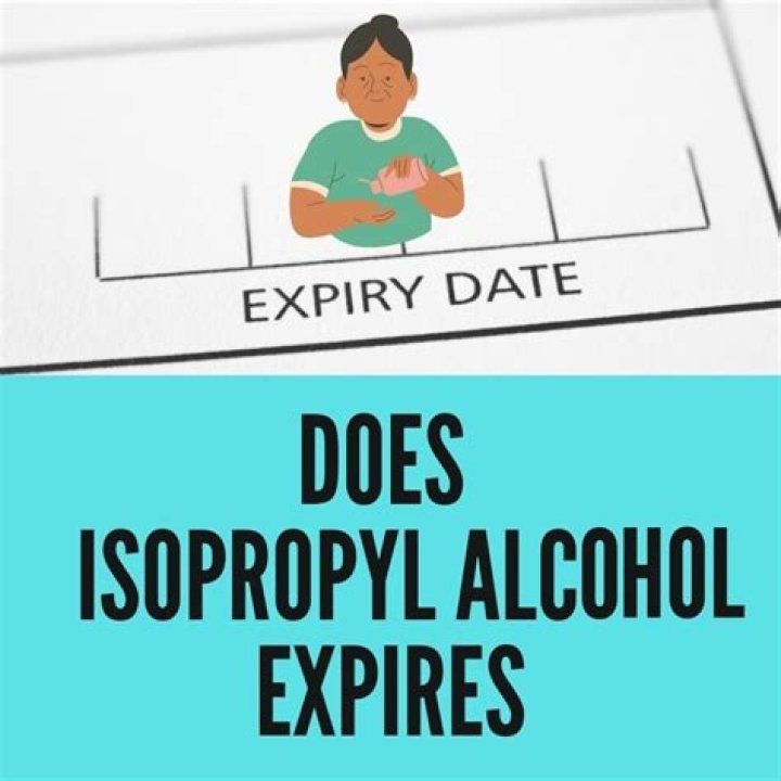 Do isopropyl alcohol have an expiration date?