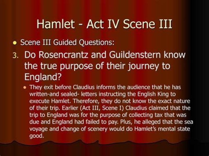 Do rosencrantz and guildenstern know?