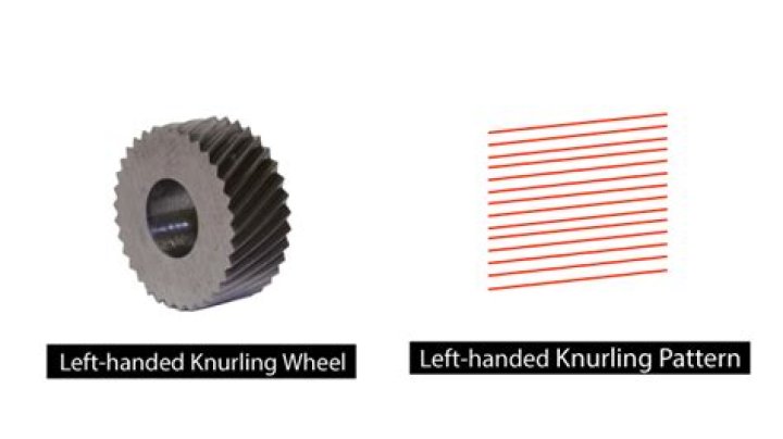 Does knurling increase diameter?