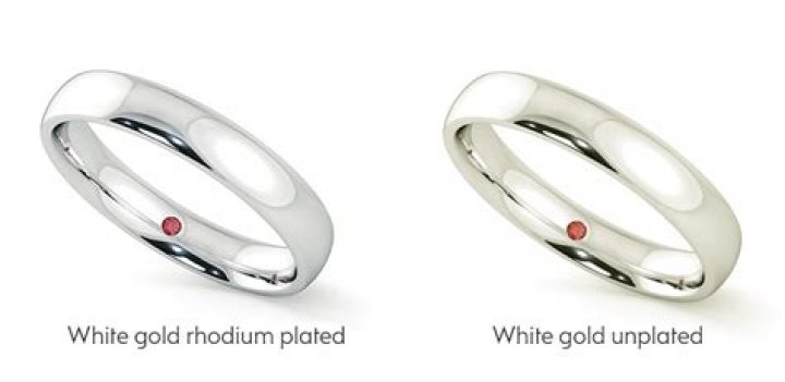 Does white gold need replating?