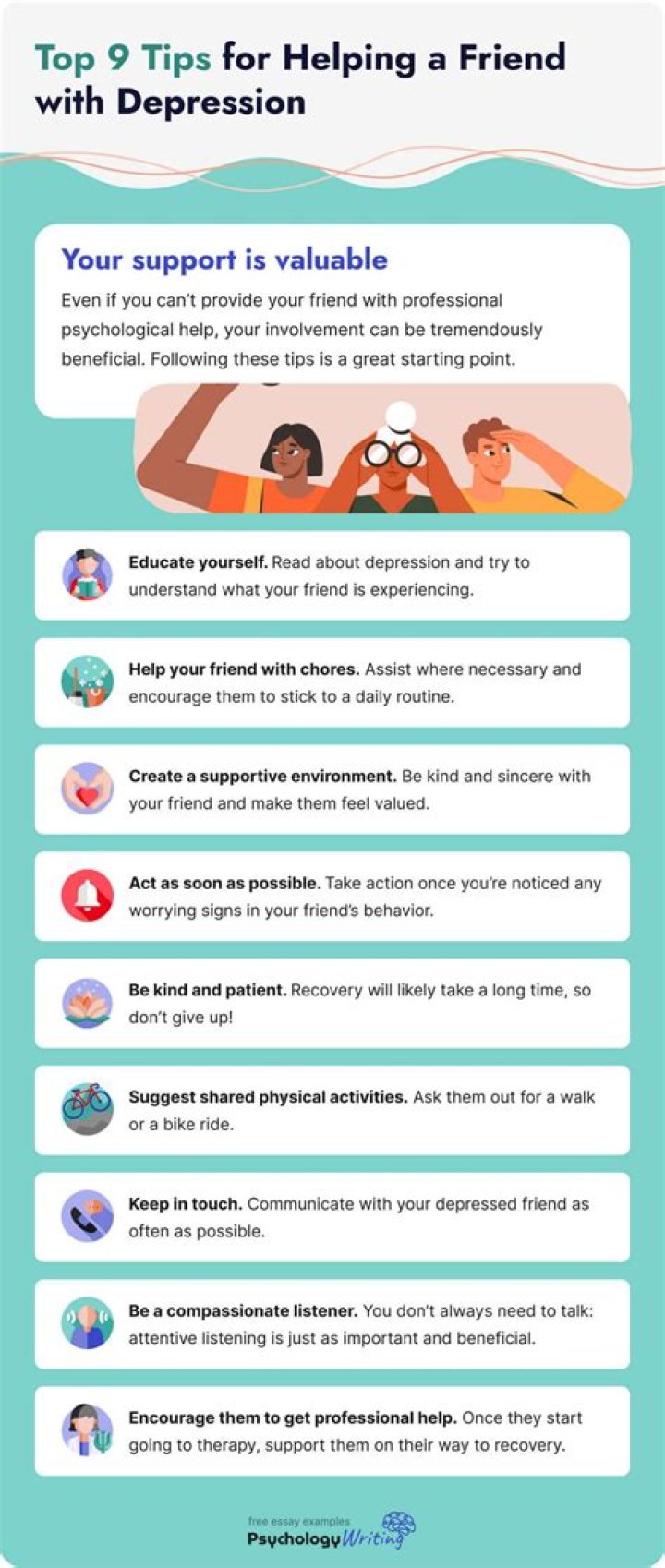 How to help someone who feels dissociated?