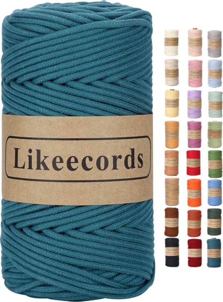 Is macrame cord cotton?