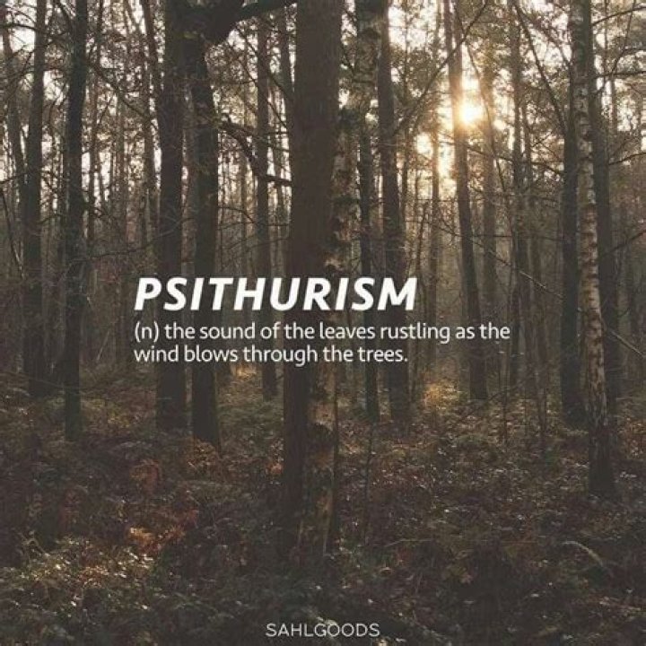 Is psithurism a word?