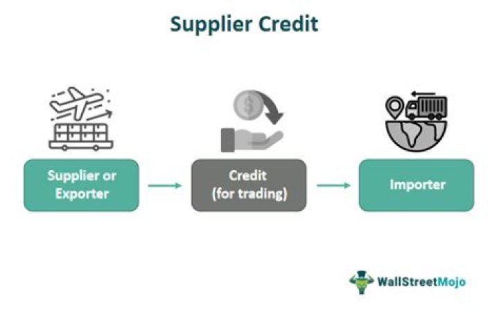 On supplier credit meaning?