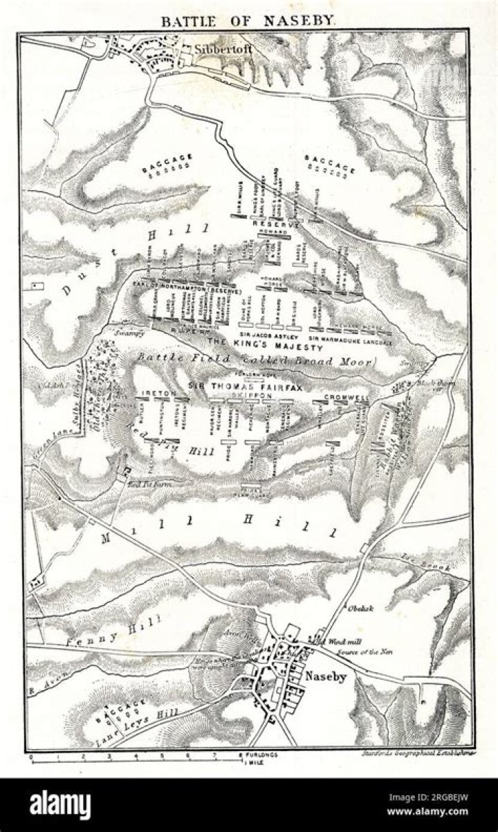 What happened in the battle of naseby?