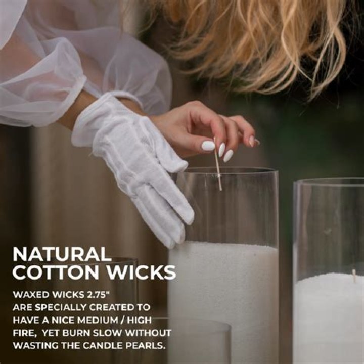 What is a candle wick made of?