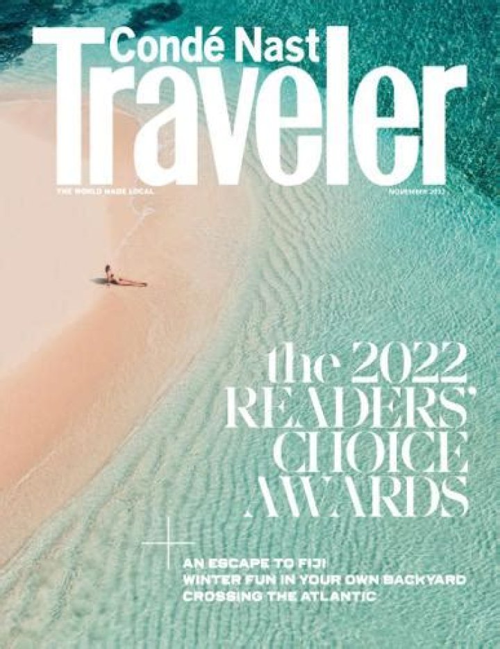 What is conde nast traveler?