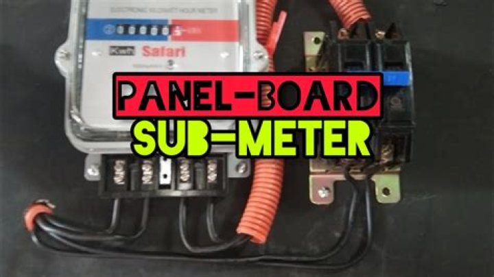 What is submeter electricity?