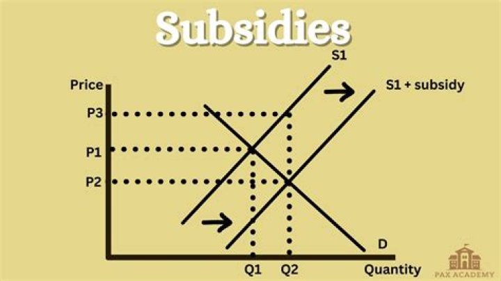 What is subsidizing oil?