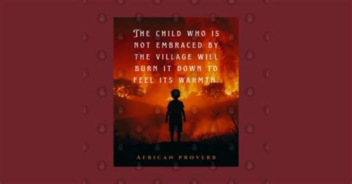 When a child is not embraced by the village?