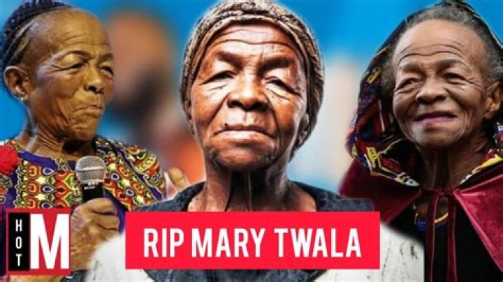 When was mary twala born?