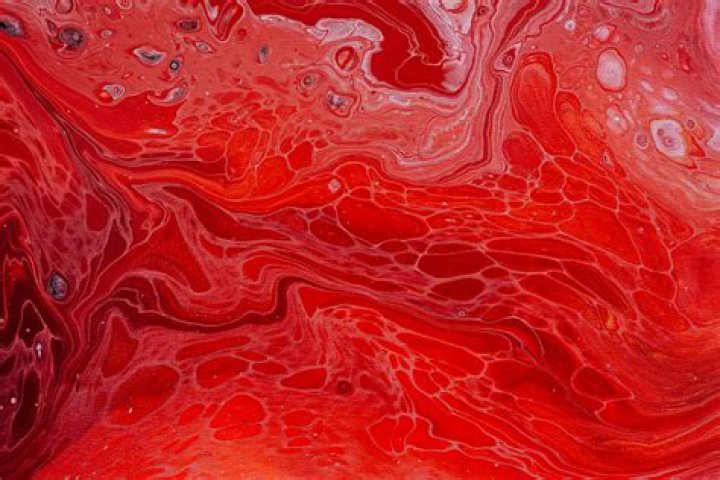 When was red dye invented?