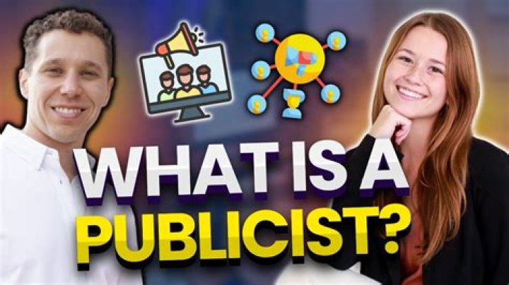 Where do publicists work?