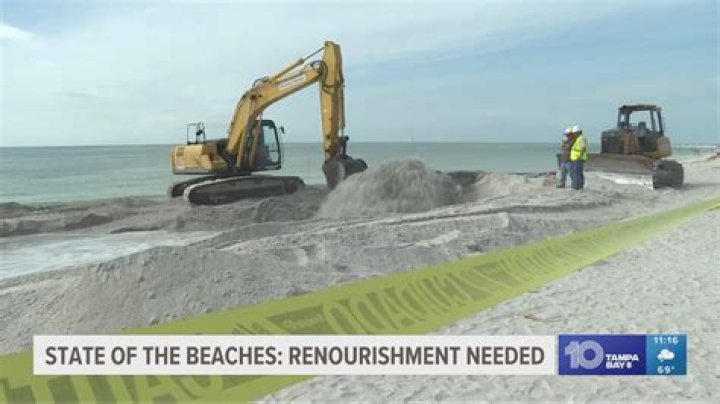 Where is beach nourishment used?
