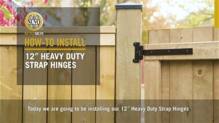 Where to install strap hinge?