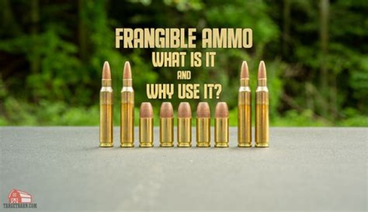 Which is frangible ammo?