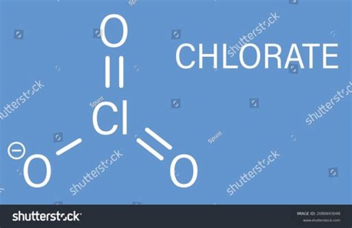 Which is the formula for chlorate?