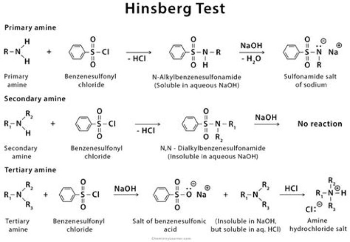 Which reacts with heisenberg reagent?
