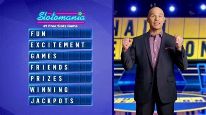 Who does the slotomania commercial?