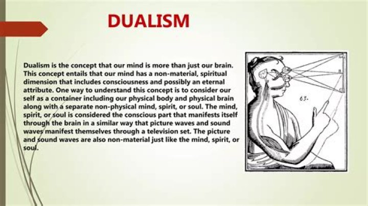 Why does dualistic mean?
