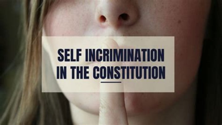 Why does incriminating mean?