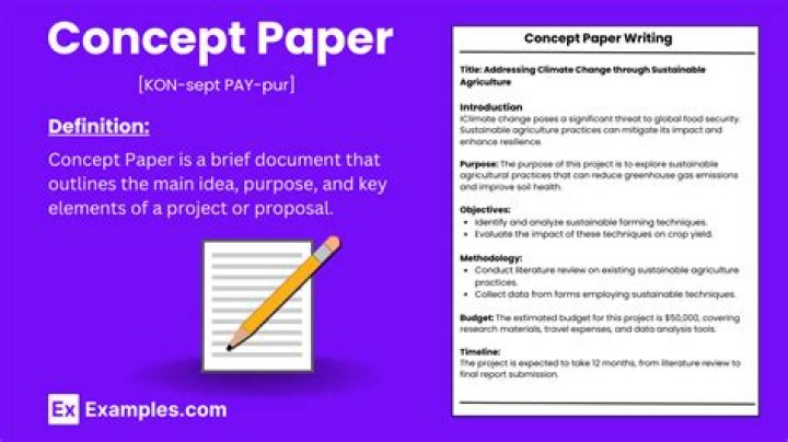 Why is it important to write a concept paper convincingly?