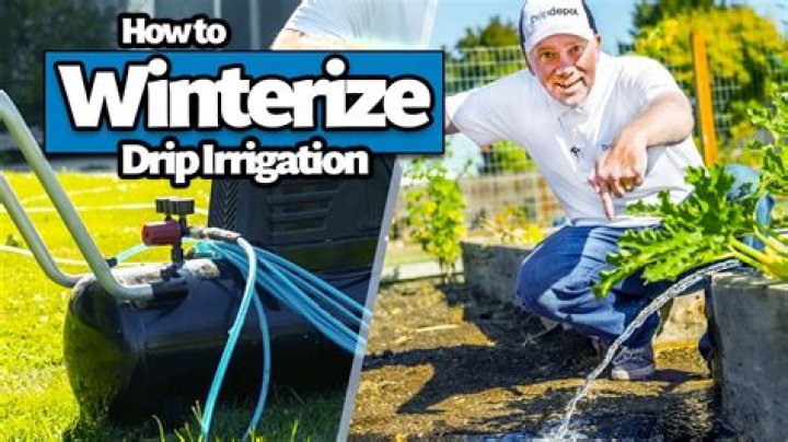 Why winterize irrigation system?